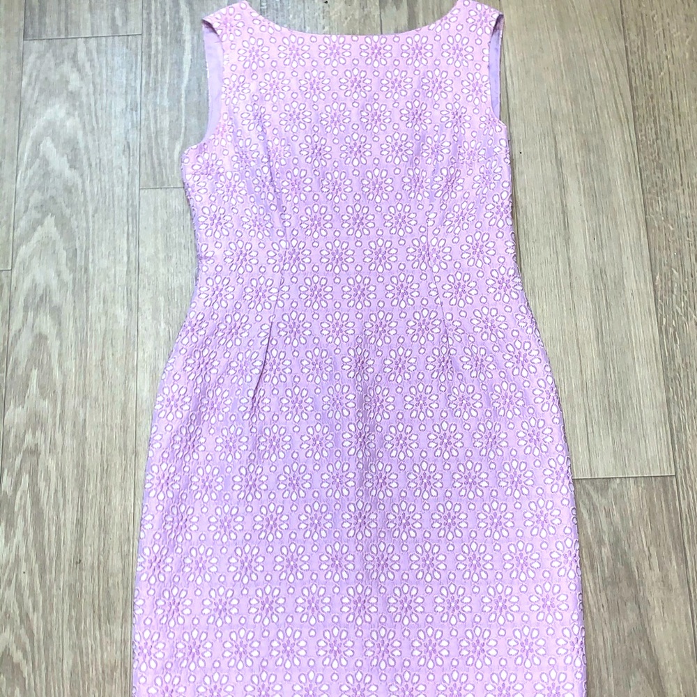 Carolina Herrera Lavender Cocktail Dress Size: (4)